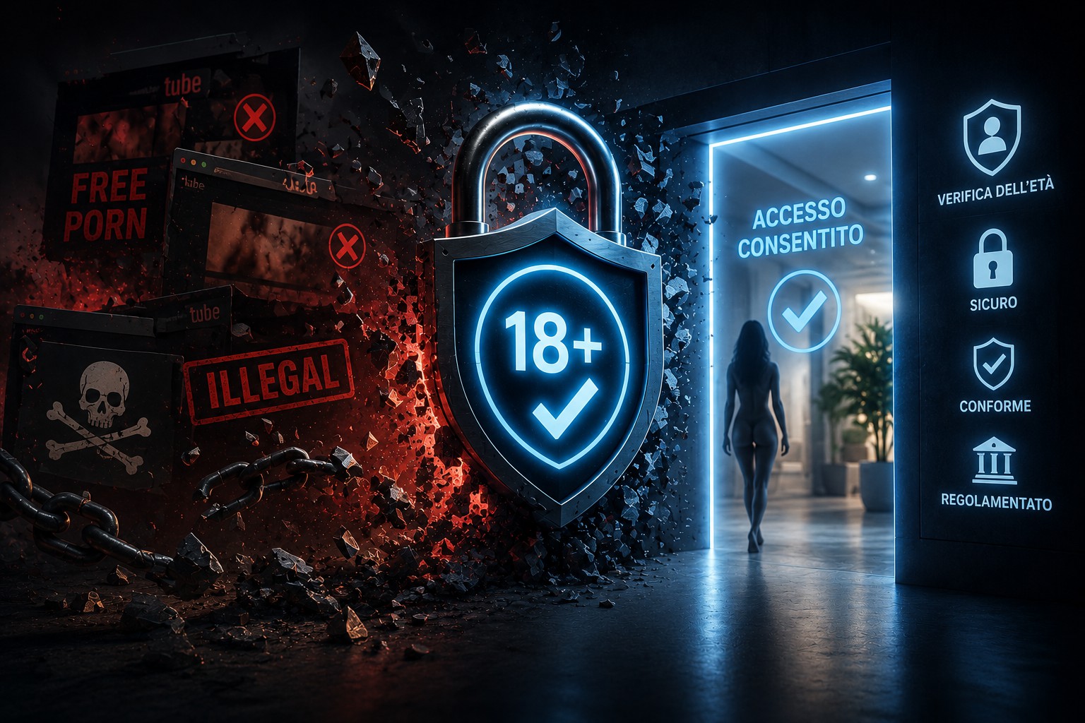 Come l’age verification sta distruggendo la pirateria nel porno